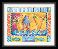 Beach House Fine Art Print