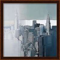 Chrysler and Empire State Buildings Fine Art Print