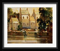 Steps to the Manor Fine Art Print