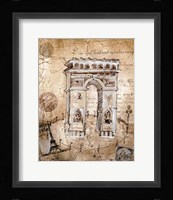 Arc De Triomphe Framed Print