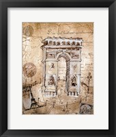 Arc De Triomphe Framed Print