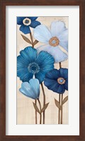 Fleurs Bleues I Fine Art Print