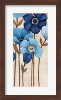 Fleurs Bleues II Fine Art Print