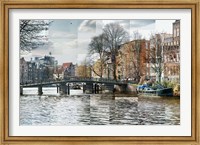 Zwanenburgwal Canal Fine Art Print