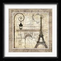 Paris Holiday Framed Print