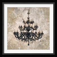 Onyx Chandelier Fine Art Print