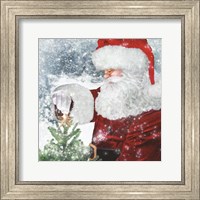 Santa Tree Star Fine Art Print