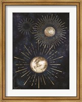 Gold Celestial Rays IV Fine Art Print