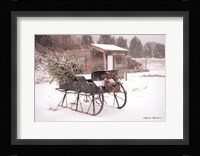 Grandpa's Sleigh Fine Art Print