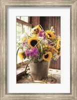 Wildflowers in Bucket Fine Art Print