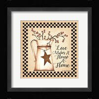 Love Makes a House a Home Fine Art Print
