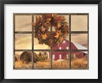Fall Window View Fine Art Print