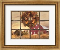 Fall Window View Fine Art Print