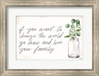 Love Your Family Fine Art Print