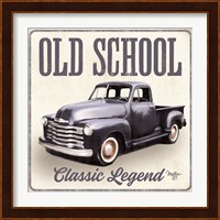 Old School Vintage Trucks IV Fine Art Print