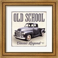 Old School Vintage Trucks IV Fine Art Print