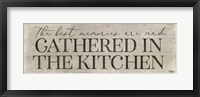 Gathered in the Kitchen Fine Art Print