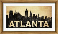 Atlanta Skyline Fine Art Print