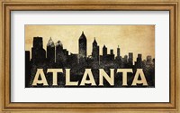 Atlanta Skyline Fine Art Print