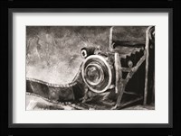 Vintage Camera Black and White Fine Art Print