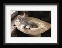 The Hat Kitten Fine Art Print
