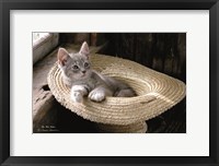 The Hat Kitten Fine Art Print