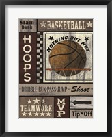 Basketball Hoops Fine Art Print