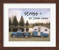 Camping Stress I Fine Art Print