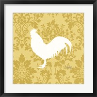 Rooster Silhouette Fine Art Print