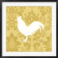 Rooster Silhouette Fine Art Print