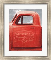 Lets Go for a Ride II Red Truck Fine Art Print