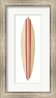 Beach Time Surfboard I Fine Art Print