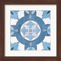 Gypsy Wall Tile 6 Blue Gray Fine Art Print