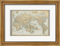 The World Map Neutral Fine Art Print