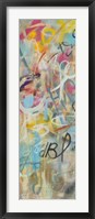 Graffiti Freedom Panel I Framed Print