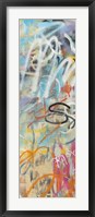 Graffiti Love Panel I Framed Print