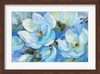 Blue Magnolias Fine Art Print