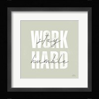 Morning Affirmations IV Framed Print