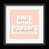 Morning Affirmations I Framed Print