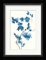 Blue Branch III Framed Print