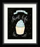 Sweet Life IV Dark Framed Print