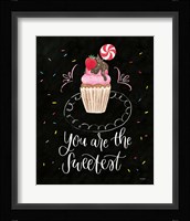 Sweet Life III Dark Framed Print