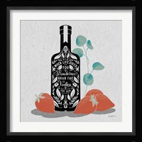 Fruity Spirits Vodka Framed Print