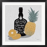Fruity Spirits Rum Framed Print