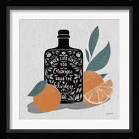 Fruity Spirits Whiskey Framed Print