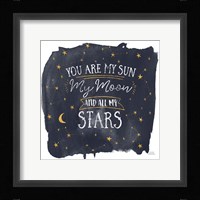 Celestial Love IV Sq Framed Print