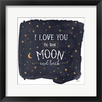 Celestial Love I Sq Framed Print