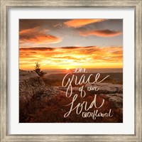 The Grace of Our Lord Overflowed Fine Art Print