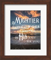 Mightier than the Waves Fine Art Print