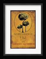 Still Life Wine Label I Fine Art Print